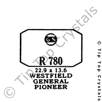 GS R780 Watch Crystal