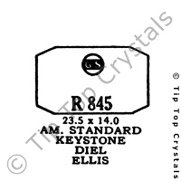 GS R845 Watch Crystal