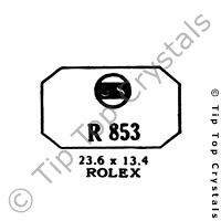 GS R853 Watch Crystal