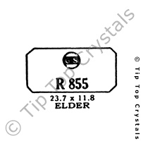 GS R855 Watch Crystal