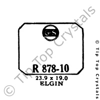 GS R878-10 Watch Crystal