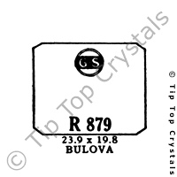 GS R879 Watch Crystal