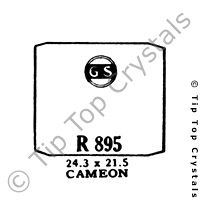 GS R895 Watch Crystal