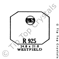 GS R925 Watch Crystal