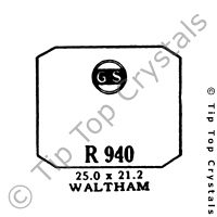 GS R940 Watch Crystal