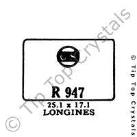 GS R947 Watch Crystal