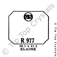 GS R977 Watch Crystal