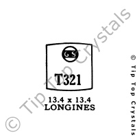 GS T321 Watch Crystal