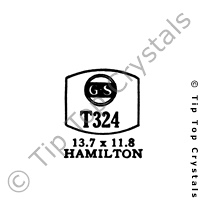 GS T324 Watch Crystal