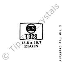 GS T328 Watch Crystal