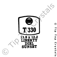 GS T330 Watch Crystal