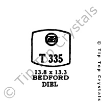 GS T335 Watch Crystal