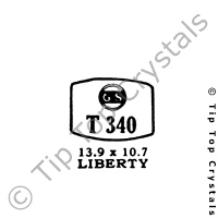 GS T340 Watch Crystal