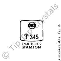 GS T345 Watch Crystal