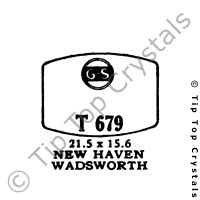 GS T679 Watch Crystal