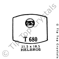 GS T680 Watch Crystal