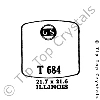 GS T684 Watch Crystal