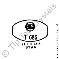 GS T685 Watch Crystal