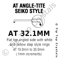 GS AT 32.1mm Watch Crystal