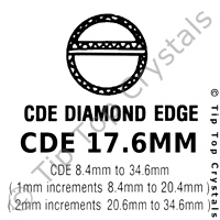 GS CDE 17.6mm Watch Crystal