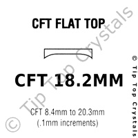 GS CFT 18.2mm Watch Crystal
