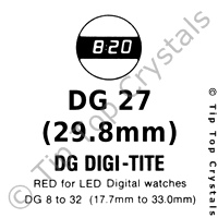 GS DG27 Watch Crystal
