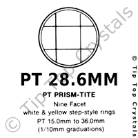 GS PT 28.6mm Watch Crystal