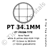 GS PT 34.1mm Watch Crystal