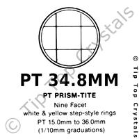 GS PT 34.8mm Watch Crystal