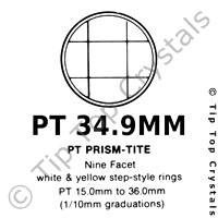 GS PT 34.9mm Watch Crystal