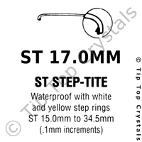 GS ST 17.0mm Watch Crystal