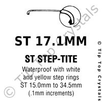 GS ST 17.1mm Watch Crystal