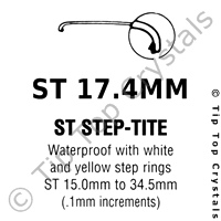 GS ST 17.4mm Watch Crystal