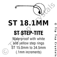 GS ST 18.1mm Watch Crystal