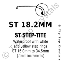 GS ST 18.2mm Watch Crystal