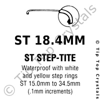 GS ST 18.4mm Watch Crystal