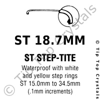 GS ST 18.7mm Watch Crystal