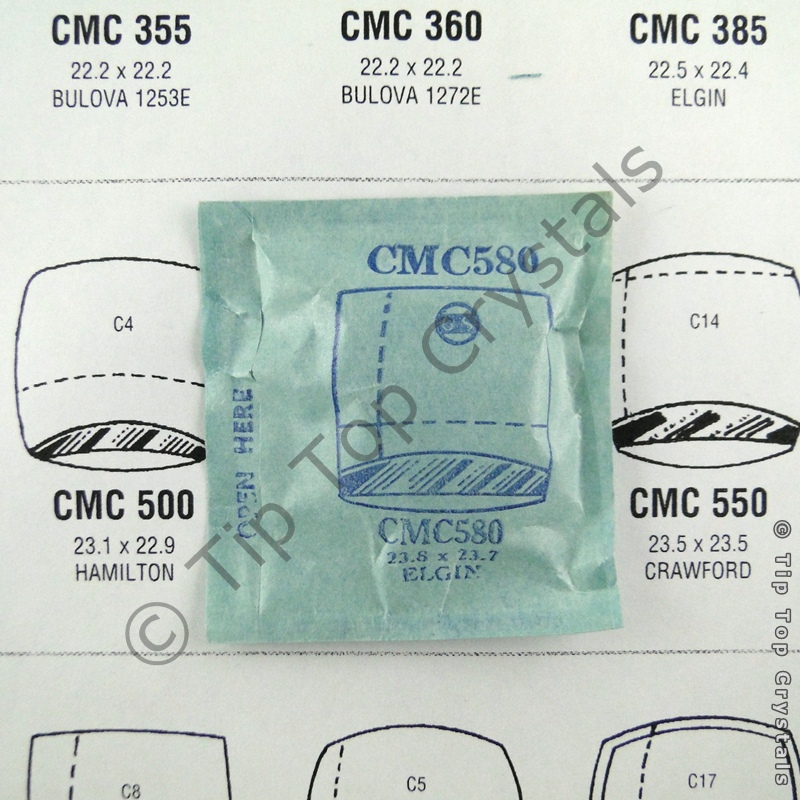 GS CMC580 Watch Crystal - Click Image to Close