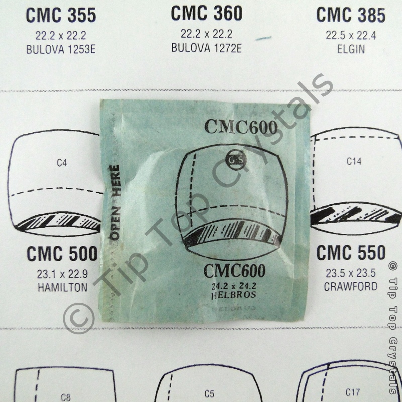 GS CMC600 Watch Crystal - Click Image to Close