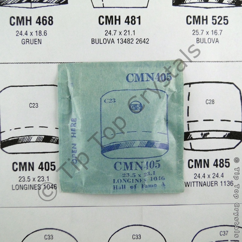 GS CMN405 Watch Crystal - Click Image to Close