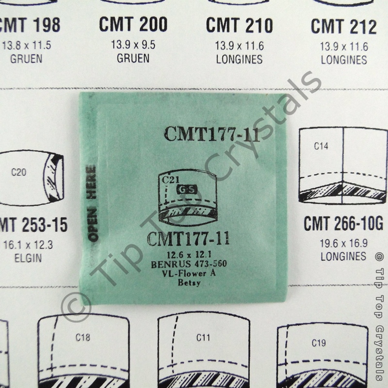 GS CMT177-11 Watch Crystal - Click Image to Close