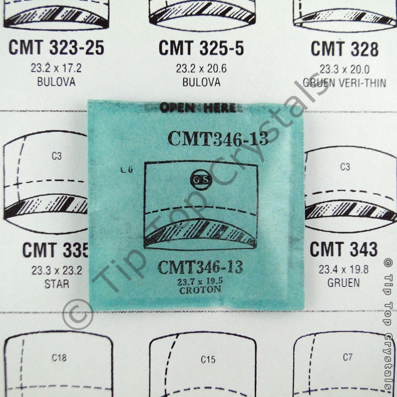 GS CMT346-13 Watch Crystal - Click Image to Close