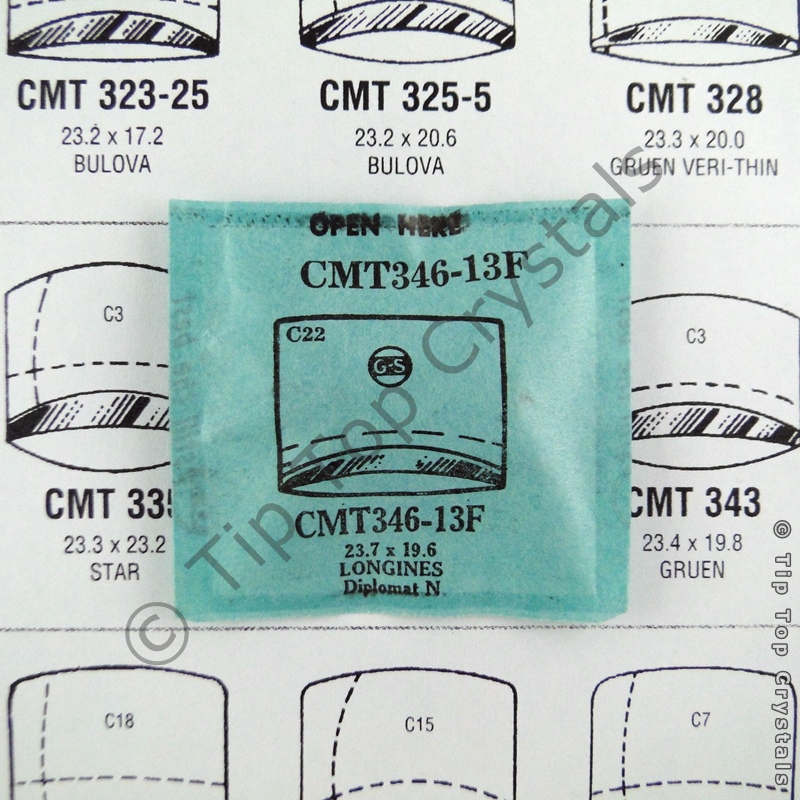 GS CMT346-13F Watch Crystal - Click Image to Close