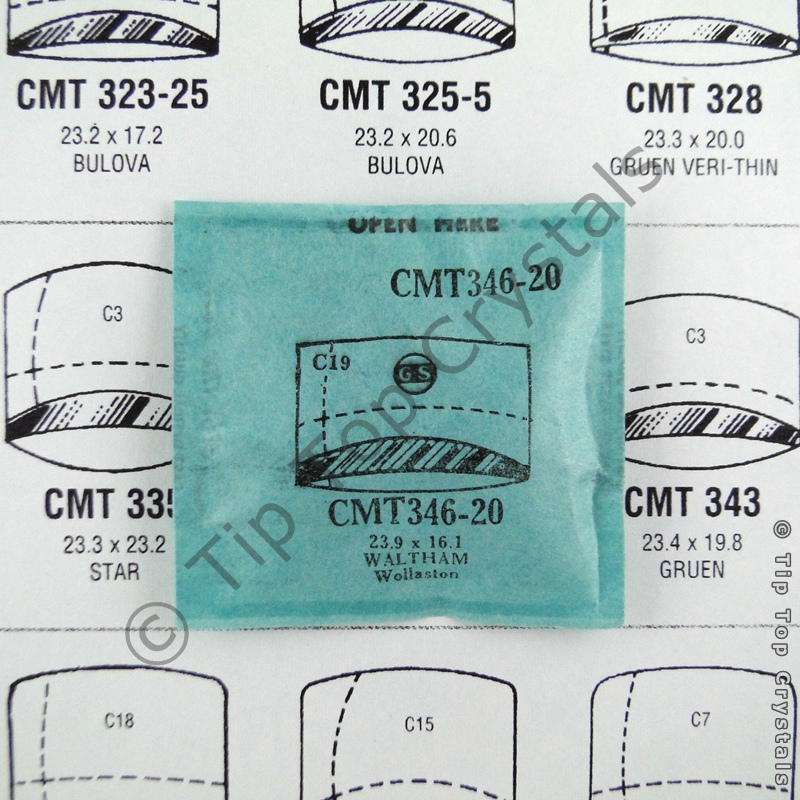 GS CMT346-20 Watch Crystal - Click Image to Close