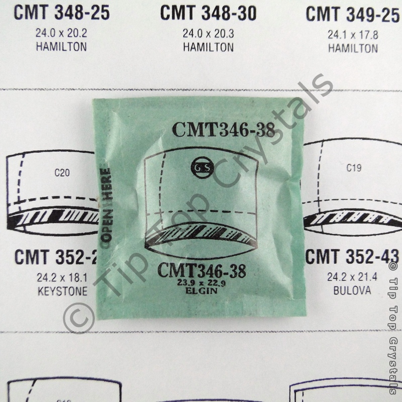 GS CMT346-38 Watch Crystal - Click Image to Close