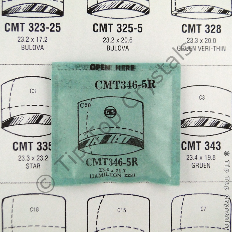 GS CMT346-5R Watch Crystal - Click Image to Close