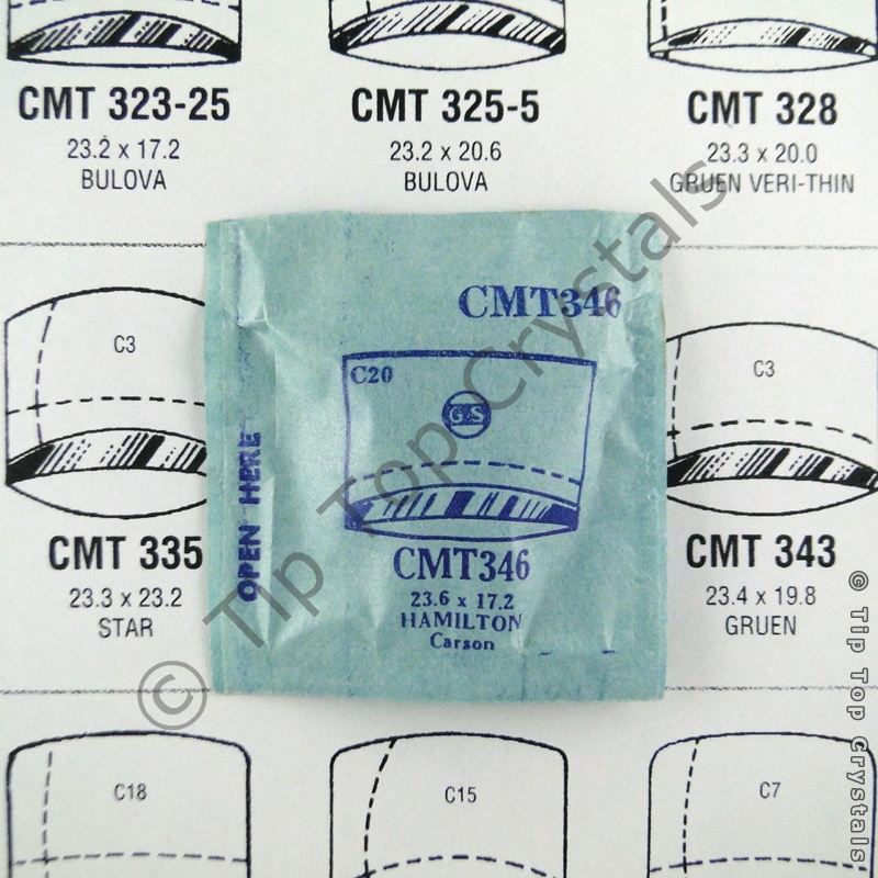 GS CMT346 Watch Crystal - Click Image to Close