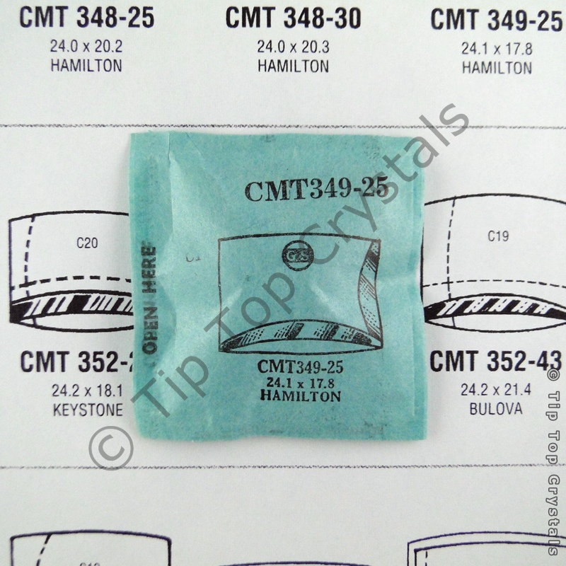 GS CMT349-25 Watch Crystal - Click Image to Close