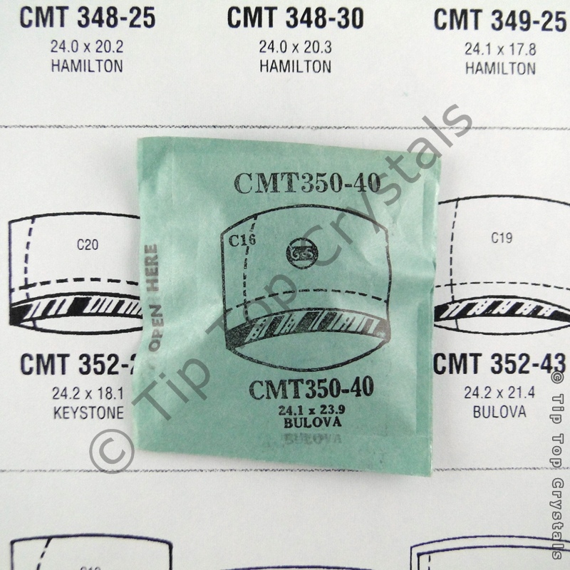 GS CMT350-40 Watch Crystal - Click Image to Close