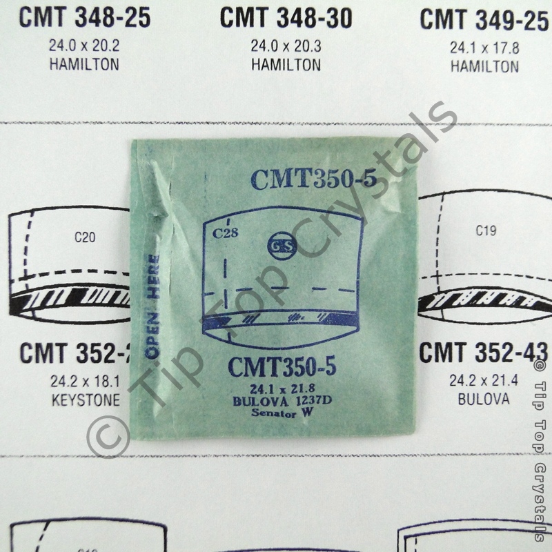 GS CMT350-5 Watch Crystal - Click Image to Close